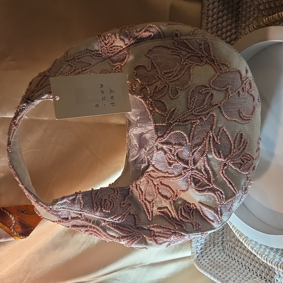 a new day Handbags - A New Day Pink Floral Shoulder Bag